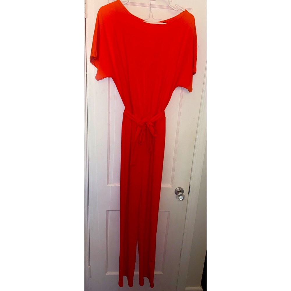 Women's Red Jumpsuit - NWOTS